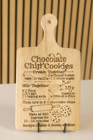 Engraved Recipe Cutting Boards