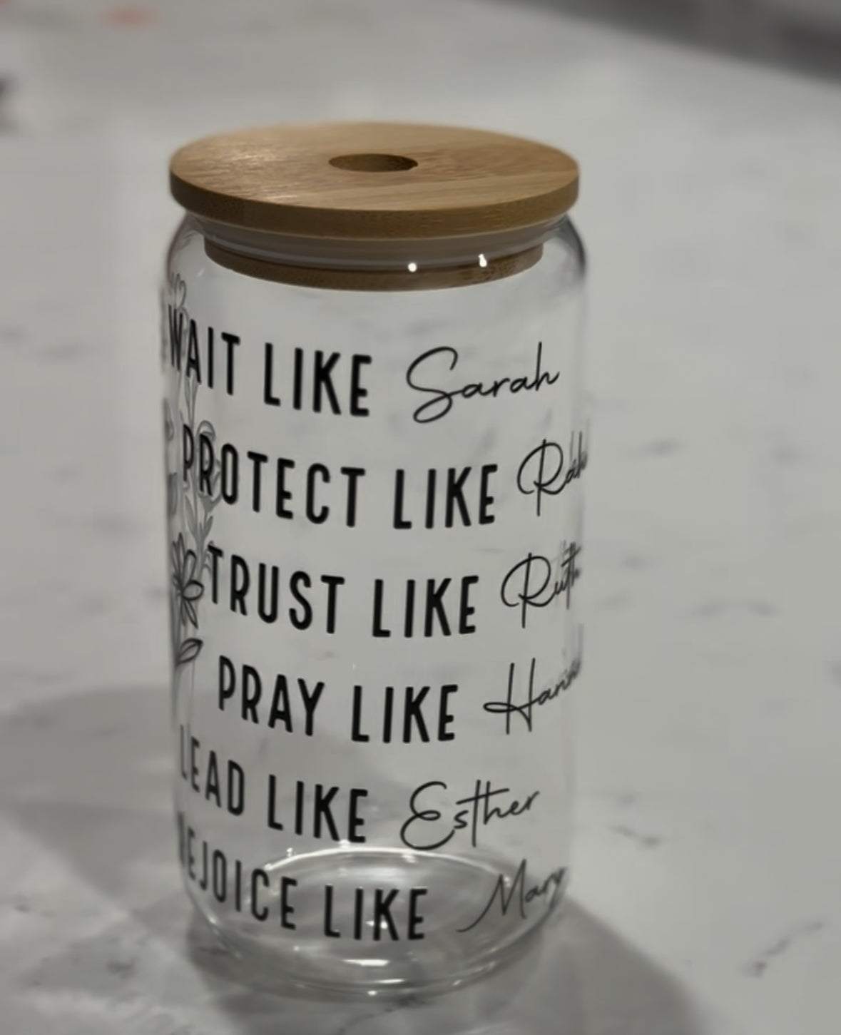 Glass Soda Can Cup