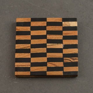 Black & Wood Coaster