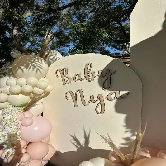 Custom Name Sign 12x24in – Personalized Room Decor | workboots&glasses