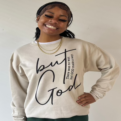 Crewneck Sweatshirt with Bible Verses | workboots&glasses
