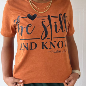 be still shirt