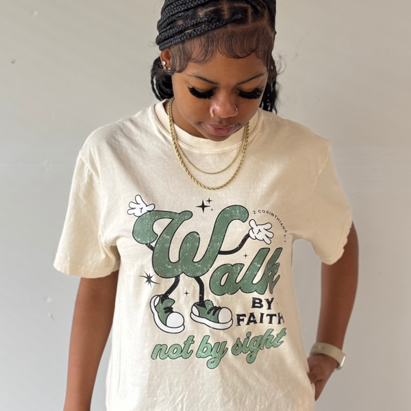 walk by faith shirt