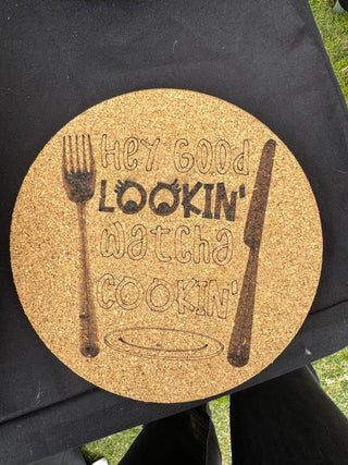 Wood & Cork Trivets