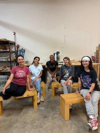 Build a Slatted Bench | Beginner Woodworking Workshop Sacramento