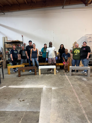 Build a Slatted Bench | Beginner Woodworking Workshop Sacramento