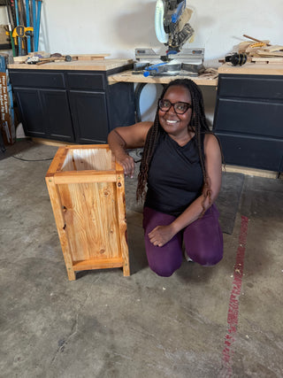 Planter Box Building Workshop | Workboots & Glasses Sacramento