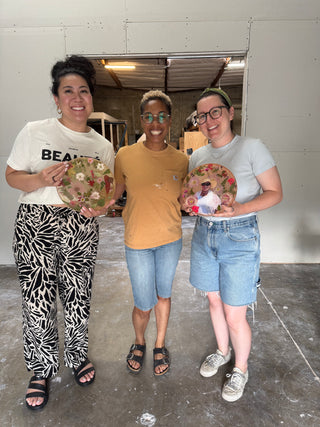 Epoxy & Dried Flowers Workshop | Sacramento Resin Class | Workboots & Glasses