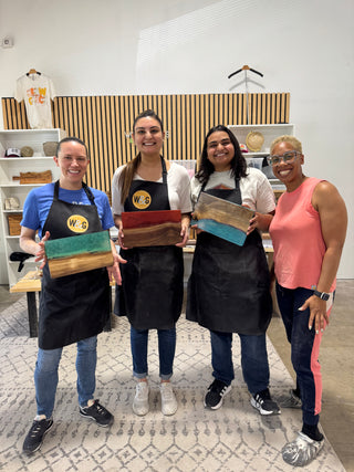 Epoxy Board Class | Beginner Woodworking Workshop | Sacramento