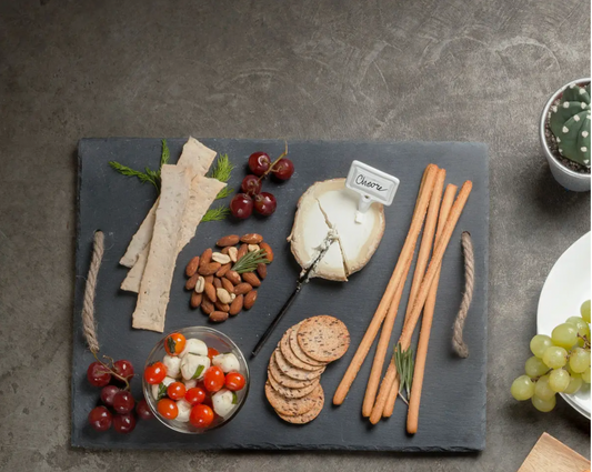 15.5" slate cheese board