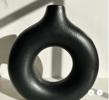 Ceramic Circle Vase