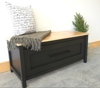 Build a Storage Bench with Drawer – 4-Week Woodworking Class
