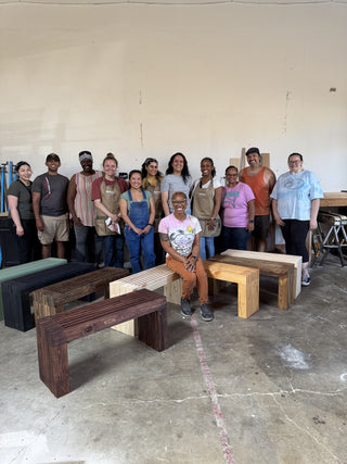 Build a Slatted Bench | Beginner Woodworking Workshop Sacramento