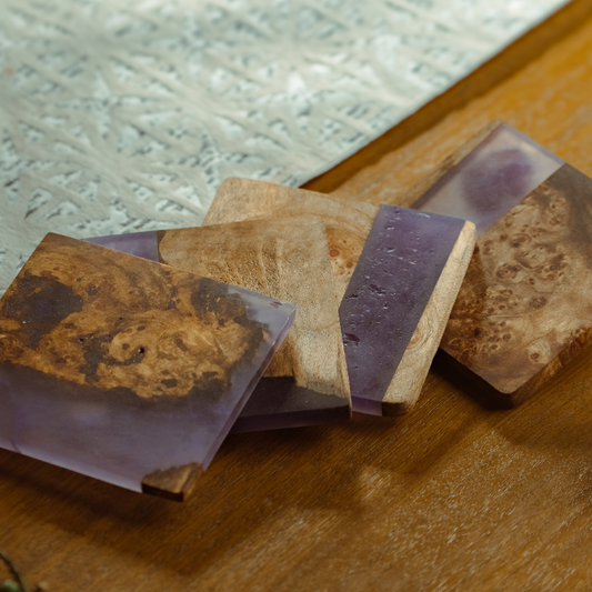 epoxy resin coasters, handmade coasters, custom coasters