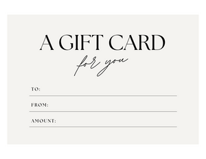 workboots & glasses giftcard