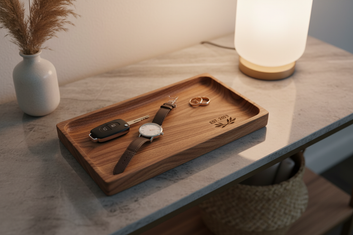 Custom Engraved Trays – Handmade, 