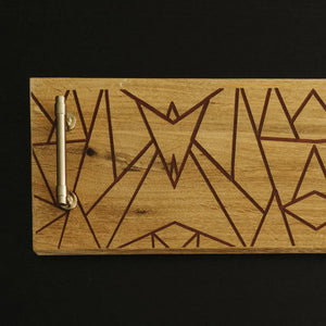 Charcuterie Board with Epoxy workboots&glasses